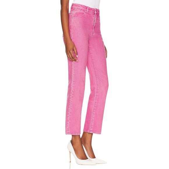 ROLLA'S Original Straight Jeans in Layla Magenta 32 New Womens Denim Pants - Picture 3 of 12